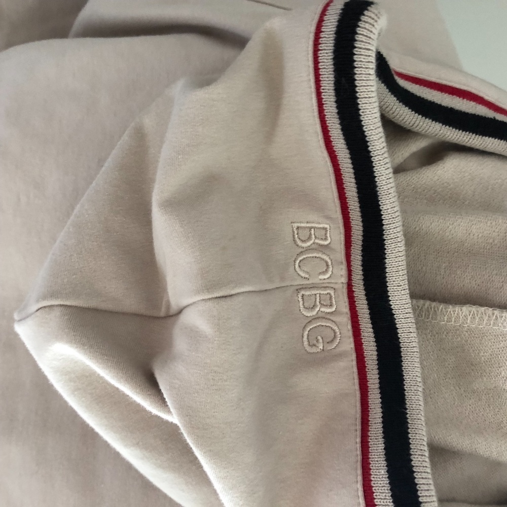 BCBG Sport Stripe Hoodie Large NWT - Picture 8 of 14